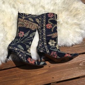 Embroidered Boots